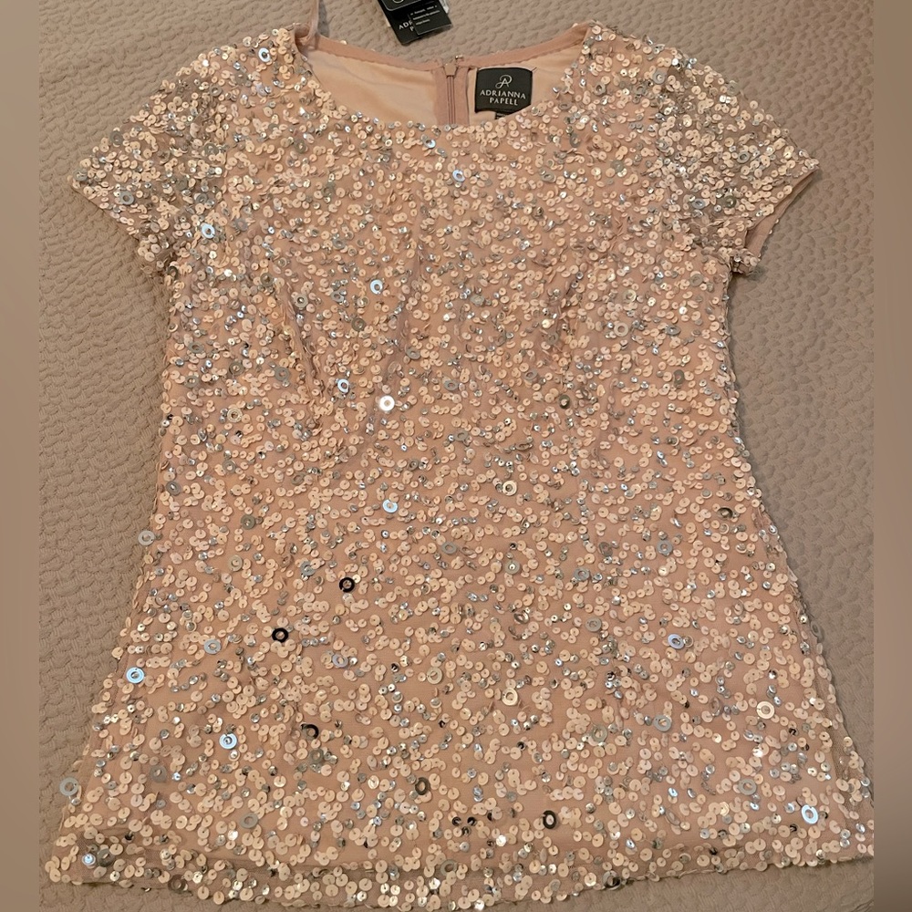 Sparkly evening top